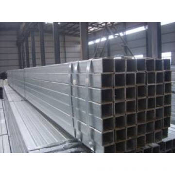 Galvanizado Cuadrado Hollow Pre-galvanizado Cuadrado Hollow Steel Pipe